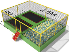 Trampoline Park With Foam YT-TP